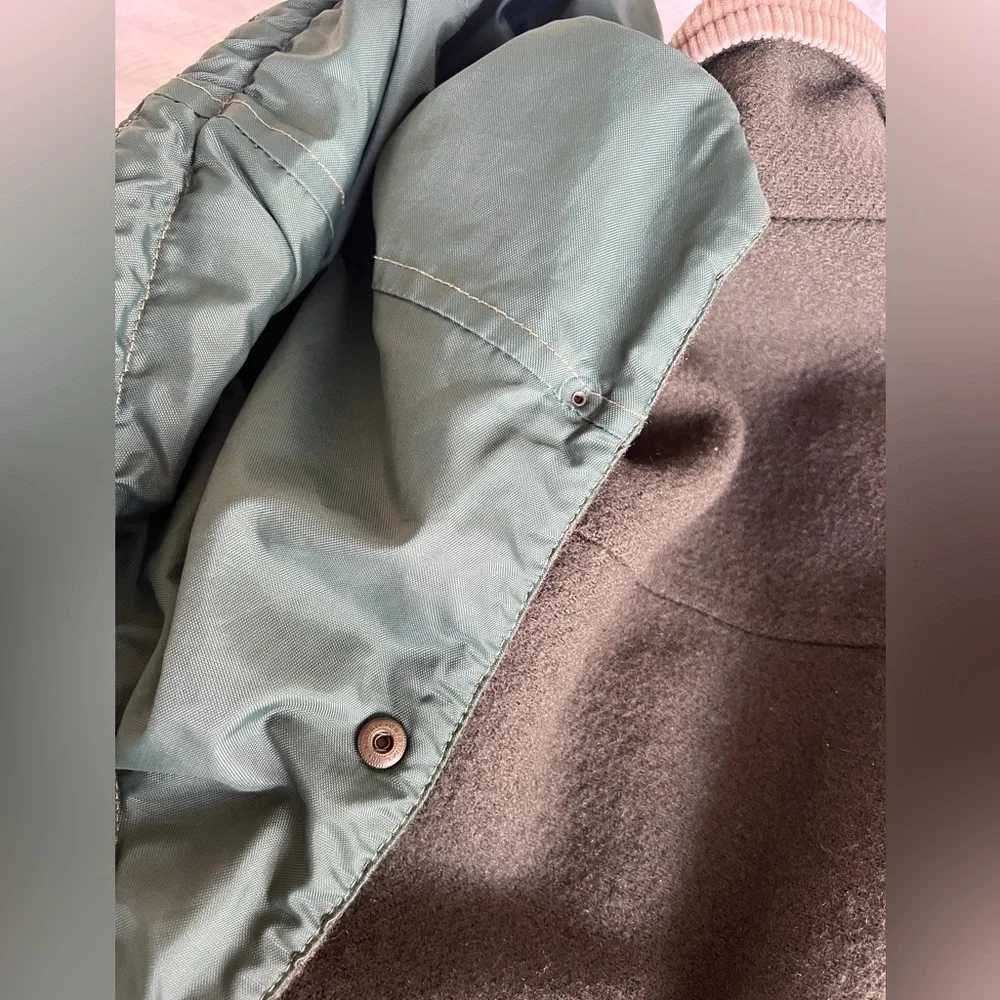 Vintage Pendleton Outdoorsman 100% Virgin Wool Insulated Hunting Jacket - Size L - Picture 7 of 7